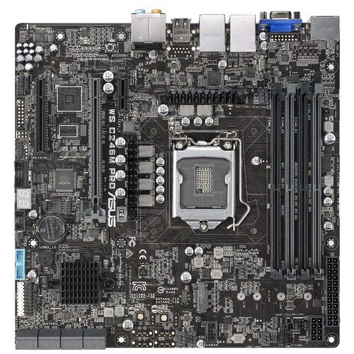 Материнская плата ASUS WS C246M PRO pearl exl1455s c246