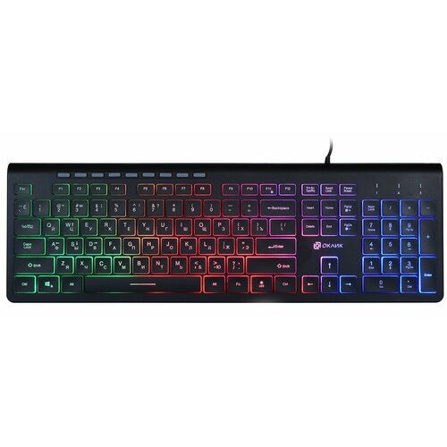 Клавиатура Oklick 490ML черный 155200₽