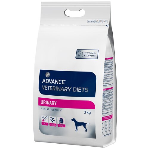 ADVANCE VETERINARY DIETS URINARY для взрослых собак при мочекаменной болезни (12 кг)