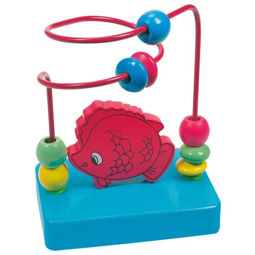 Развивающая игрушка Bino Рыбка, голубой/розовый