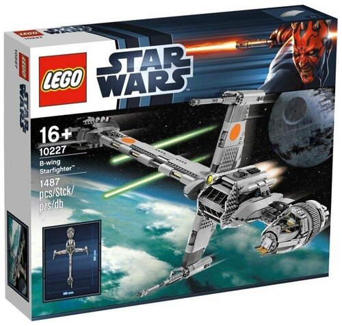 Конструктор LEGO Star Wars 10227 Истребитель B-wing, 1487 дет.