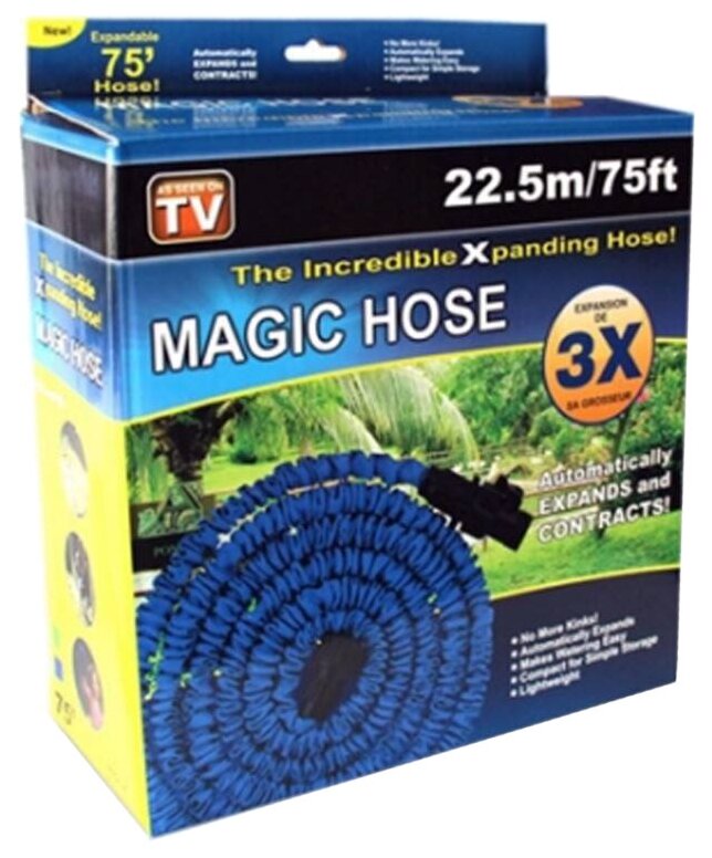 Комплект для полива XHOSE Magic Hose (с распылителем), 22 м - фотография № 6