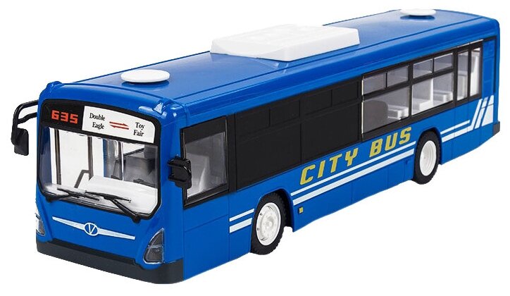 Автобус Double Eagle City Bus E635-003, 1:20, 32 см, синий