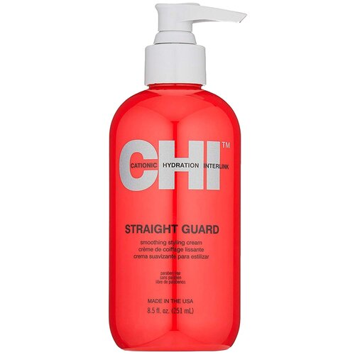 Крем для укладки вьющихся волос Chi Straight Guard Smoothing Styling Cream 251 мл CHI5208