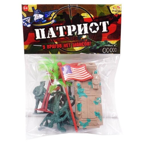 Набор фигурок ABtoys Патриот PT-00740 набор фигурок abtoys преображенцы bf00775