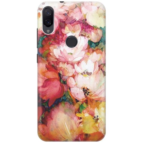 фото Cиликоновый чехол на xiaomi mi play / сяоми ми плей с принтом "яркие цветы" gosso