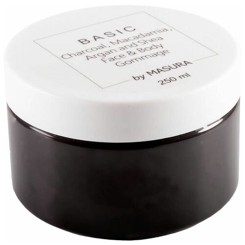 Masura, Гоммаж для лица и тела с древесным углем, 250 мл