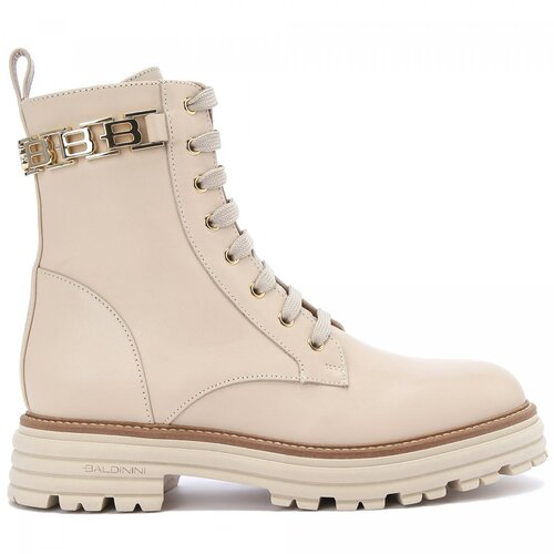 фото Ботинки baldinini, размер 39, бежевый