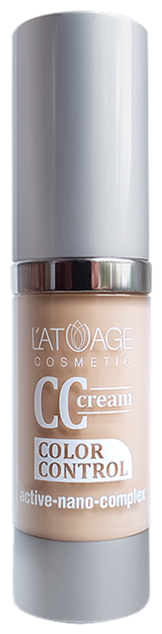 L'atuage "Тональный крем LATUAGE COSMETIC CC" Крем тональный L`ATUAGE COSMETIC CC "Светло бежевый"