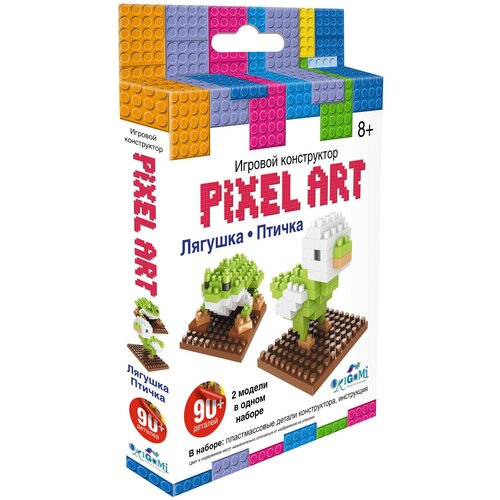 Конструктор 3d-пиксели Рixelart 2 в 1 