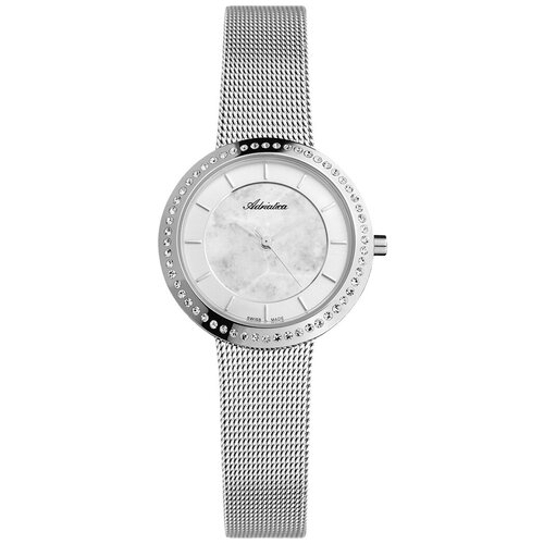 Наручные часы Adriatica Milano, серебряный наручные часы adriatica белый