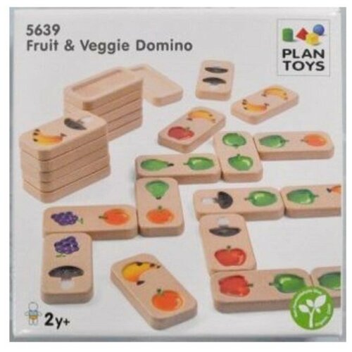 Домино Plan Toys «Фрукты и овощи»