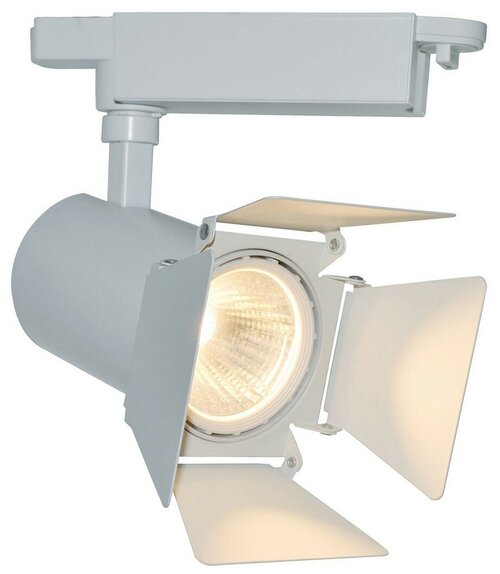 Трековый светильник-спот Arte Lamp Track Lights A6730PL-1WH, 4000 К, белый