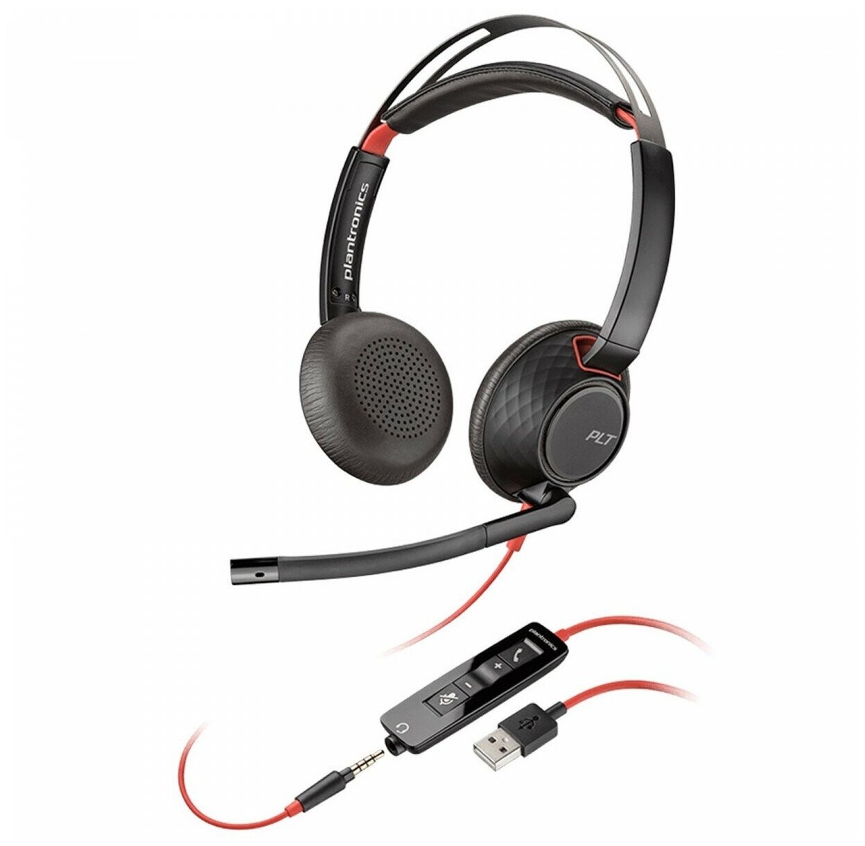 Проводные наушники Plantronics Blackwire 5220 USB-A