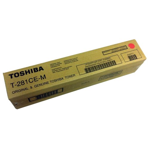 Картридж Toshiba T-281C-EM, 10000 стр, пурпурный