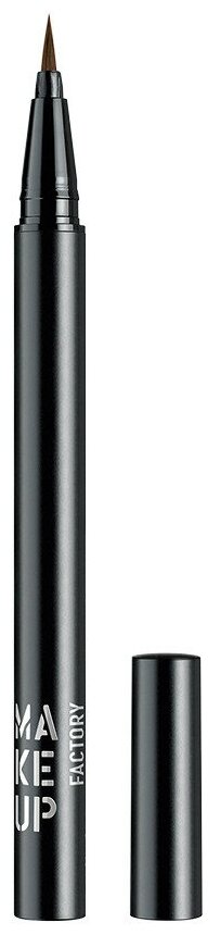 Make up Factory Подводка для глаз Calligraphic Eye Liner, оттенок 01 black