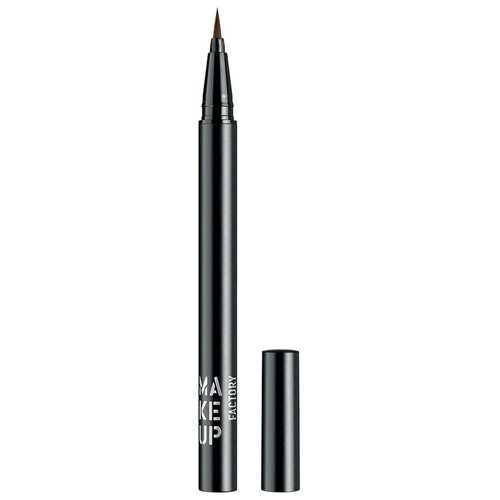 Make up Factory Подводка для глаз Calligraphic Eye Liner, оттенок 01 black подводка для глаз make up factory calligraphic eye liner 0 55 мл