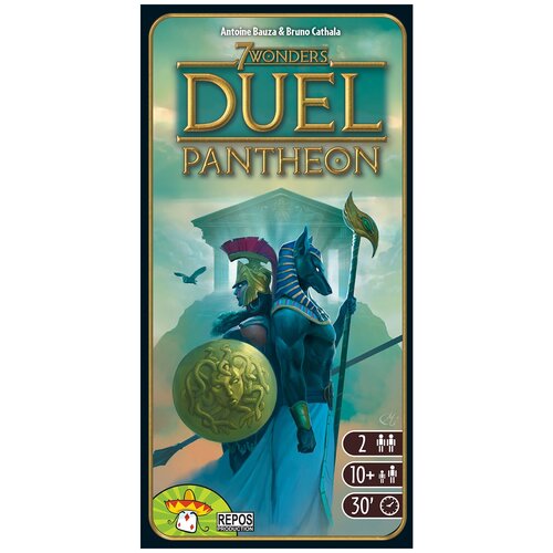 Дополнение для настольной игры Repos Production 7 Wonders Duel: Pantheon настольная игра стиль жизни 7 чудес дуэль