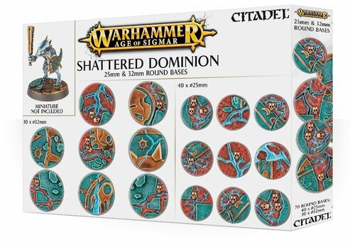 Аксессуары Games Workshop Shattered Dominion 25 & 32mm Round Bases