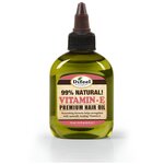 Difeel 99% Natural Vitamin-E Premium Hair Oil 99% натуральное премиальное масло для волос с витамином Е, 75 мл - изображение