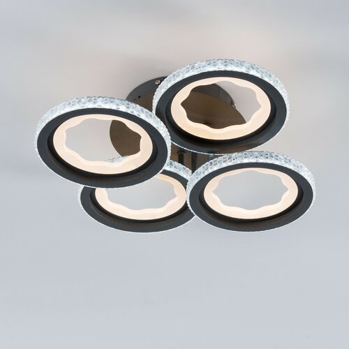 Люстра потолочная светодиодная с пультом на кухню, в спальню, Светильник потолочный светодиодный LED MDL83005