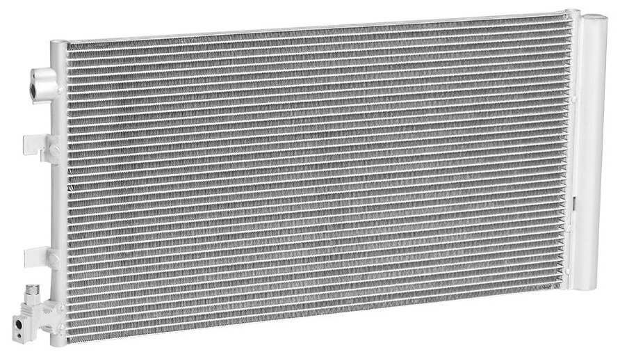 Радиатор кондиционера для автомобилей Fluence (09-)/Megane III (08-) (под датчик с вн. резьбой) LUZAR