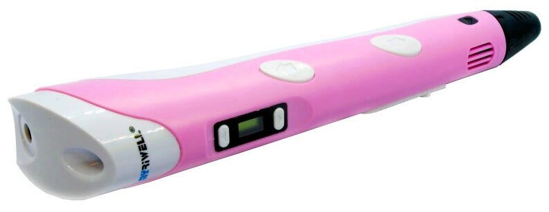 Ручка 3D Myriwell c LCD дисплеем, розовая .