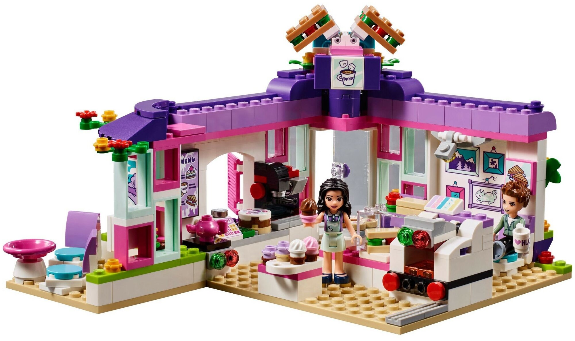 Конструктор LEGO Friends Арт-кафе Эммы (41336) - фото №10