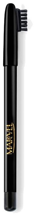 Marvel Cosmetics Карандаш для бровей Kohl Eyebrow Pencil, оттенок black