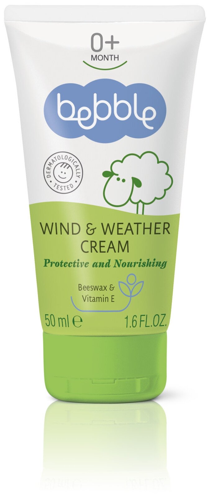 Крем Bebble детский для защиты от ветра и непогоды Wind & Weather Cream Bebble, 50 мл - фото №1