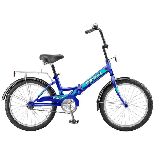 фото Городской велосипед десна 2100 20 рама 13" зелёный