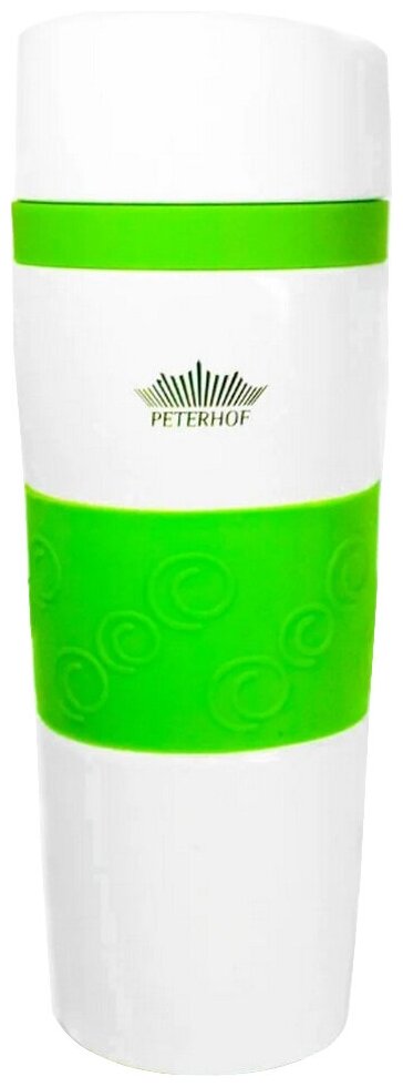 Термокружка Peterhof 0,4л Green PH-12418