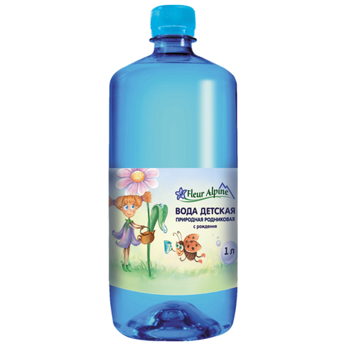 Детская вода Fleur Alpine, c рождения, 1 л детская вода фрутоняня c рождения 5 кг