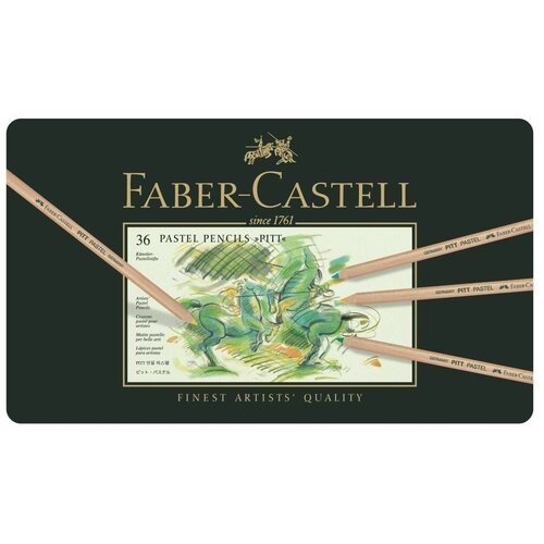 Faber-Castell Пастельные карандаши Pitt 36 цветов (112136), 35 шт.