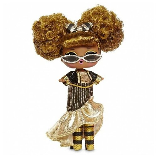 Кукла L.O.L. Surprise! J.K. Mini Fashion Doll Queen Bee, 9 см, 570783 коричневый
