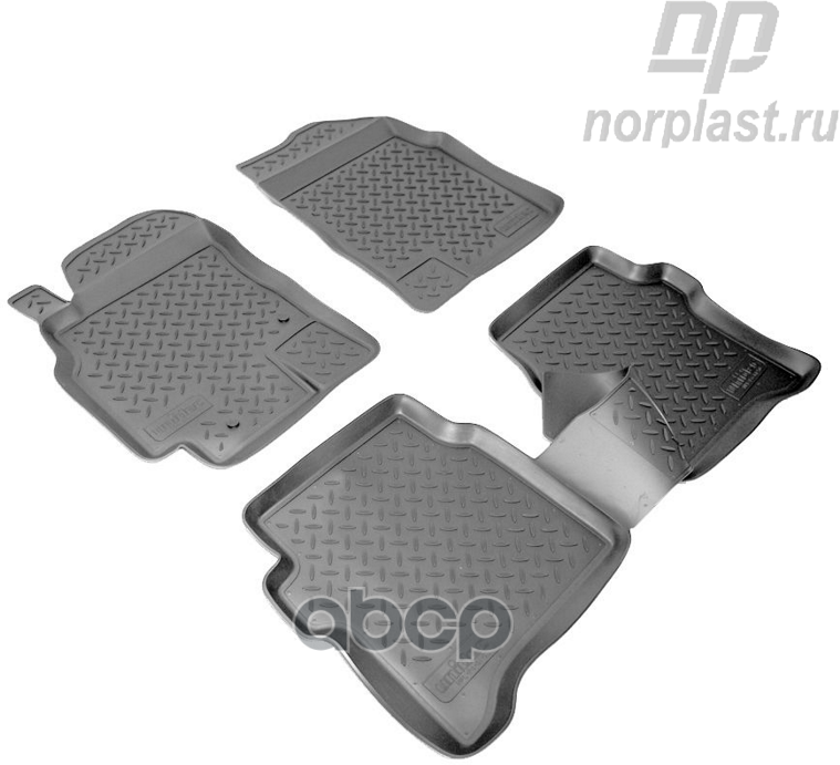 Коврики В Салон Полиуретан Norplast Nissan Primera 01- Черный Комплект Npl-Po-61-50 NORPLAST арт. NPL-Po-61-50