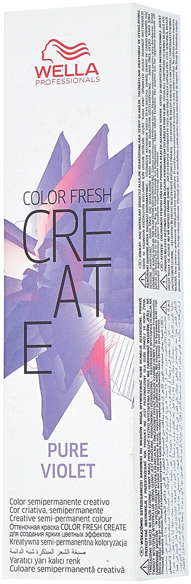 Wella Color Fresh Create - Оттеночная краска Сиреневый шифон 60 мл