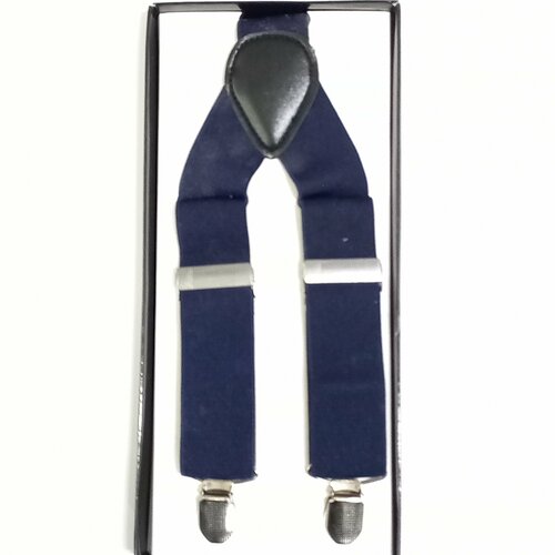 showersmile vintage suspenders wide 5cm 4 clips x back braces for trousers elastic grey geometeric male shirt suspenders 120cm Подтяжки , синий