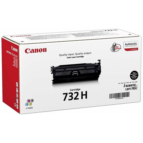 Картридж Canon 732HBK (6264B002), 12000 стр, черный картридж canon 737 2400стр черный