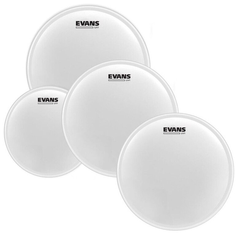 Набор пластиков для малого и том барабана Evans EPP-UV1-S