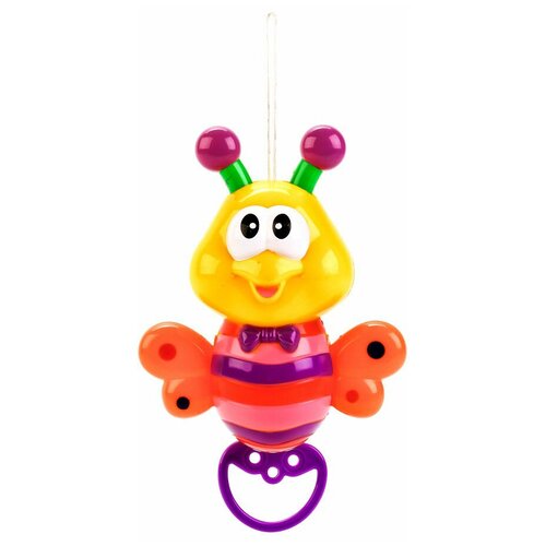 Купить Подвесная игрушка Умка Пчелка (B1024641-R) желтый/оранжевый/фиолетовый