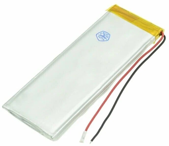 Аккумулятор универсальный 80*30*4 мм 3.7v 1600 mAh