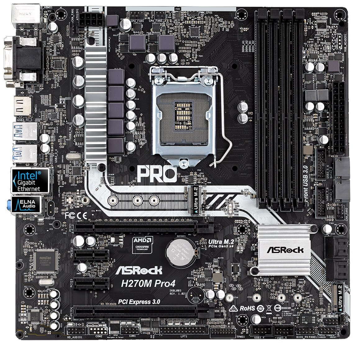 Asrock h270m pro4 best sale