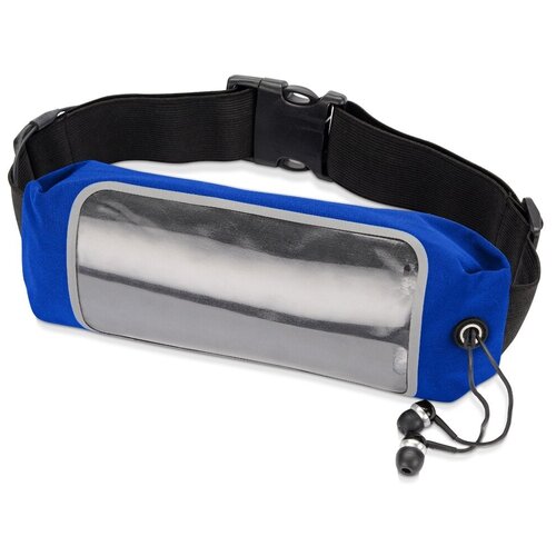 фото Сумка на пояс "спринт", цвет синий/черный/прозрачный oasis