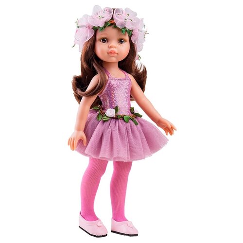Кукла Кэрол балерина в розовом 32 см виниловая Paola Reina 04446