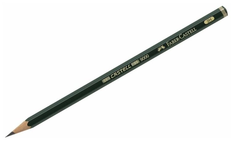 Faber-Castell Карандаш графитовый "Castell-9000" 2H