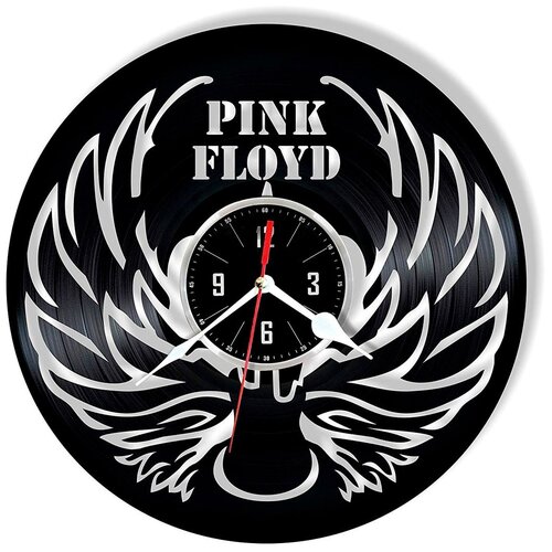 фото Часы из виниловой пластинки (c) vinyllab pink floyd