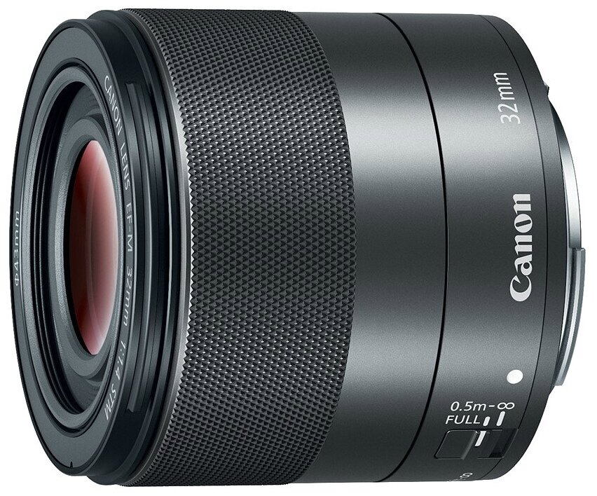 Объектив Canon EF-M  32mm f/1.4 STM, черный