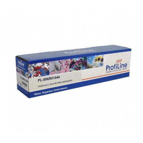 тонер profiline pl 450 tnr 006r01044 бутыль 450 г черный pl 450 tnr 006r01044 Картридж ProfiLine PL-006R01044, 6000 стр, черный