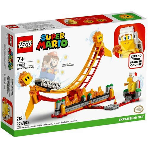 Конструктор LEGO Super Mario 71416 Поездка на волне лавы конструктор lego super mario series 5 character 71410